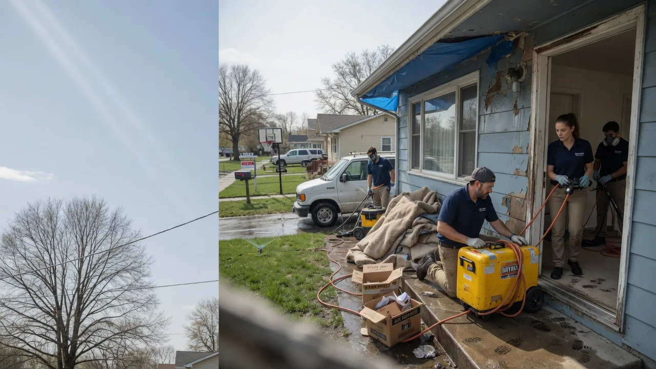 Basement Flood Cleanup in Dimondale, MI near me